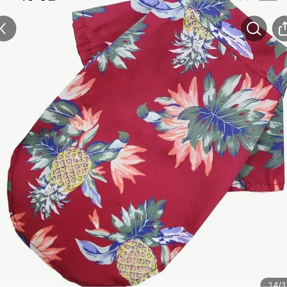 🆕Floral Red Cat Shirt